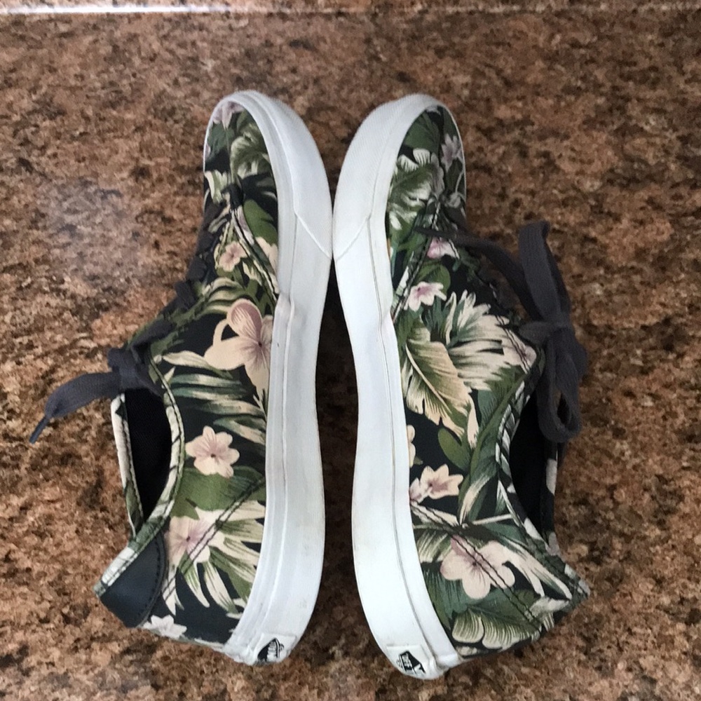 VANS Off The Wall Women Low Top Hawaiian Floral Sneakers | 9.5 - Picture 12 of 14